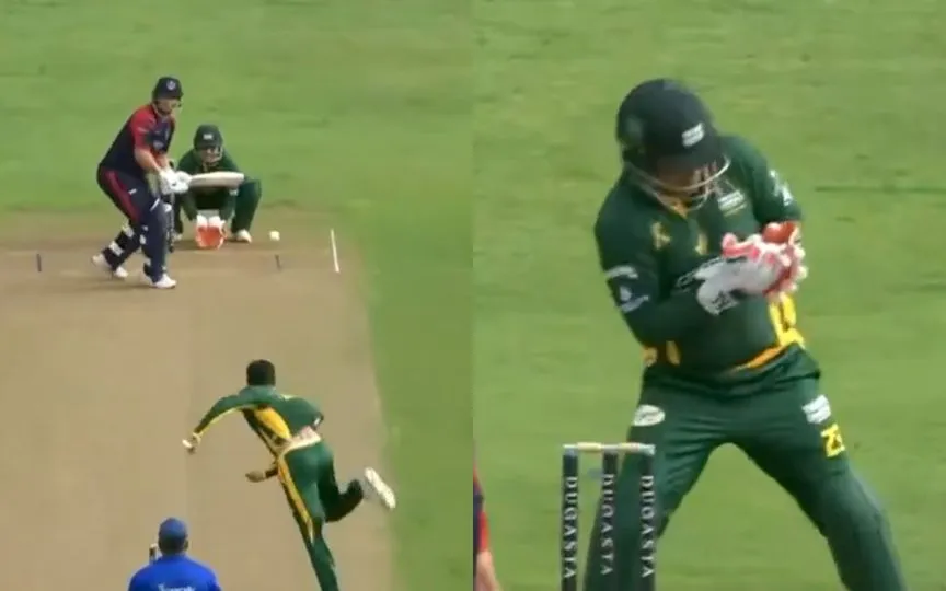 Pakistan Keeper Kamran Akmal Misses Easy Stumping Chance; Internet Rips Him Apart